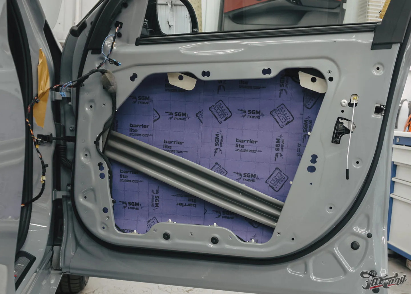 Комплексная шумоизоляция для BMW X4
